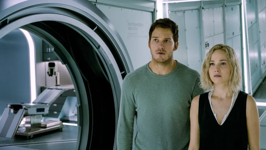 passengers - best science fiction movie on netflix